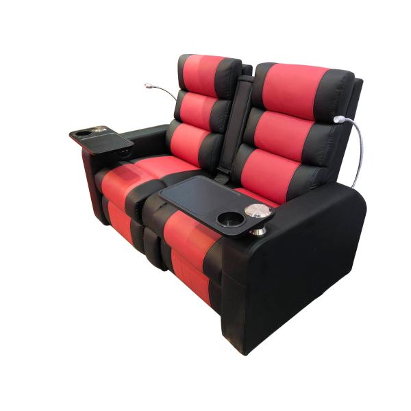 580mm Sofa Theater Recliner With Thick Seat Cushion Backrest