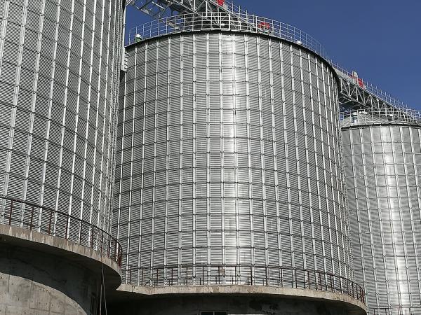 Stainless Steel Galvanized Grain Silo Preservation Preserves The And Integrity Of Stored Materials