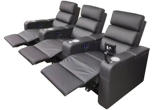 Theater VIP Auditorium Chair With Cooling Cup Massage Recliner Sofa