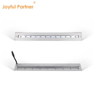 Underwater Linear Light DC12V 316 Stainless Steel DMX 512 RGB 12W 24W 628MM Length For Waterfall