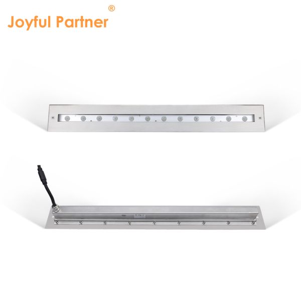 Underwater Linear Light DC12V 316 Stainless Steel DMX 512 RGB 12W 24W 628MM Length For Waterfall