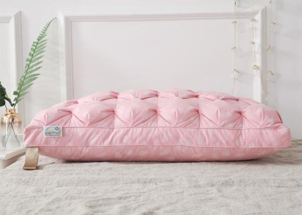 Bedroom Soft Sleeping Neck Antistatic Cotton Down Pillows 48x74