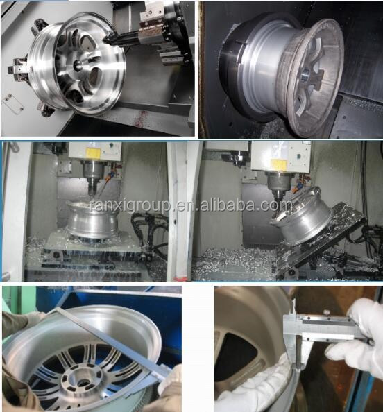 ЧЕРЕЗ расположенную ступенями оправу колеса алюминиевого сплава 15 x 8 дюймов