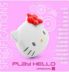 Leitor de mp3 bonito da forma de Hello Kitty