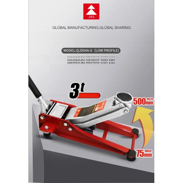Small Car Jacks 2 Ton Horizontal Jack for Smooth and Effortless Tyre Dismounting