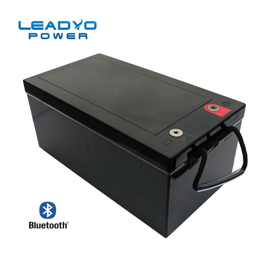 Контроль Bluetooth батареи большой емкости 150Ah 24V Lifepo4 для электрической шлюпки