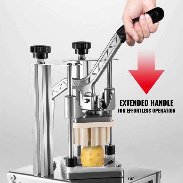 Portable Potato Chips Slicer Machine Food Cucumber Carrot Strips Sweet Potato Chopper Fries Cutter