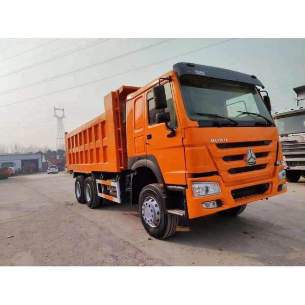 6×4 Manual Transmission HOWO Dump Truck Used Truck Dump 12 Roues Sable Benne Camion