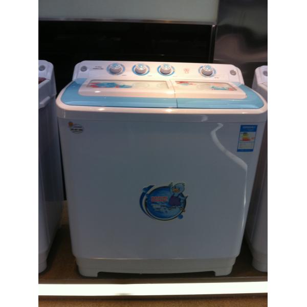 Big Capacity  Silver Domestic  Washing Machine , Glass Cover Portable Washer And Dryer