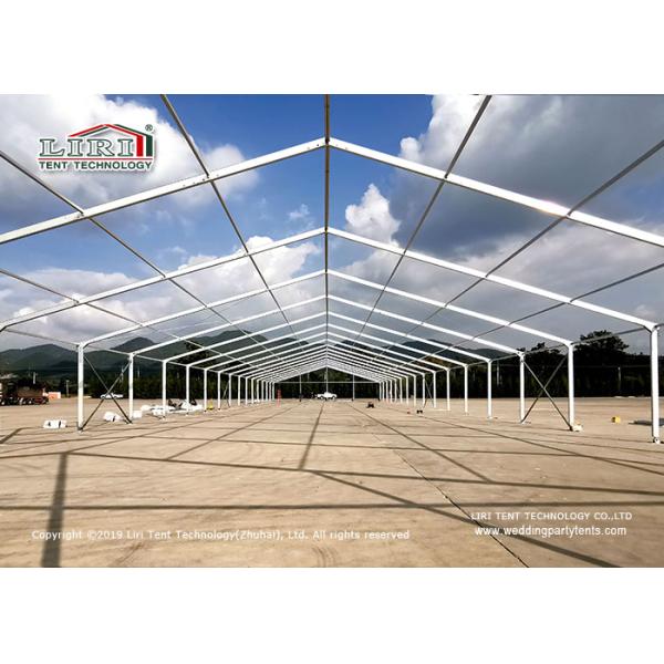 20m Big Aluminum Outdoor Exhibition Tents Frame Retardant DIN 4102 B1