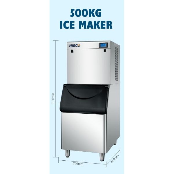 500Kg Cube Maker Industrial Ice Cube Making Machine For Fish Fresh Keeping