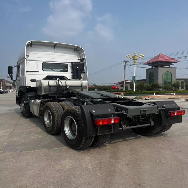 430hp Used Tractor Trailer Sinotruk Howo T7H 10 Wheels diesel manual