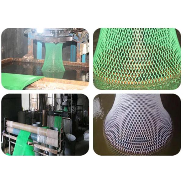 Hdpe зеленого цвета отверстия диаманта сетки цыпленка 15mm пластиковый