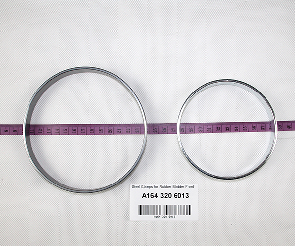 Mercedes W164 Air Suspension Shock Repair Kits Steel Crimping Rings A1643206013