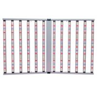 Lumières de culture à LED hydroponiques 1200W Dimmable Daisy Chain Lumières de culture à LED Plein spectre