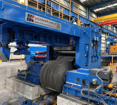 Máquina de corte de aço espesso para aplanamento industrial de chapas de metal