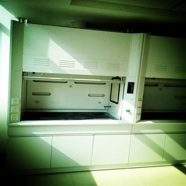 Steel Lab Fume Hood with Expoxy Resin Worktop Resistance to Corrosion , Acid and Alkali