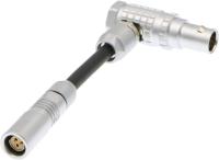 Alexa Mini EXT ao adaptador do poder de RS cabografa Lemo 3 Pin Female To 7 Pin Male