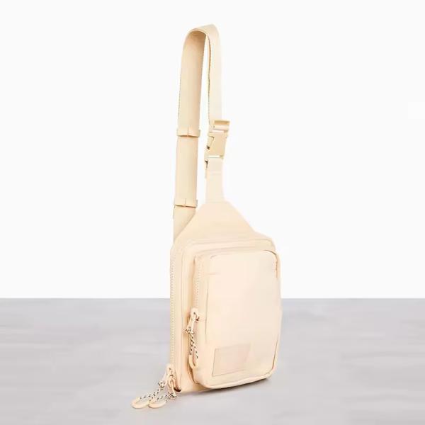 Custom Logo Messenger Mini Nylon Water Bottle Carrier Cross Chest Bag Acceptable OEM/ODM