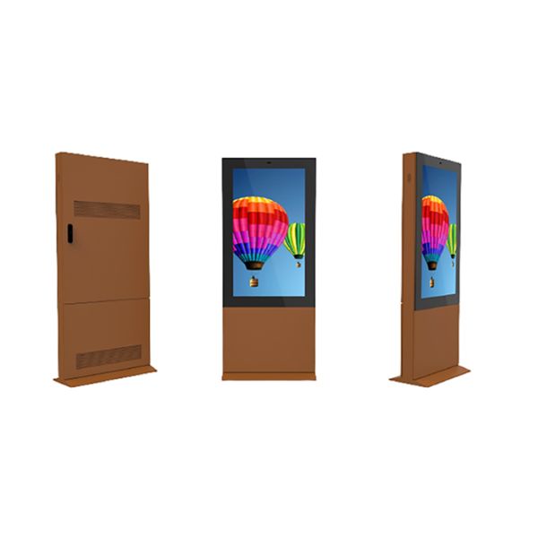 Various color 55 Inch Portable LCD Advertising Playing Equipment Billboard Outdoor Lcd Panel