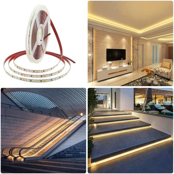 3000K LED Strip CRI 95 9.6W Led SMD 2835 Rgb DC24V For Room Decoration