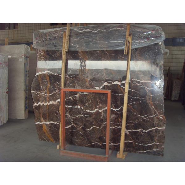 Coffee Imperial Royal Golden Brown Marble Granite Slabs Big Size Tiles
