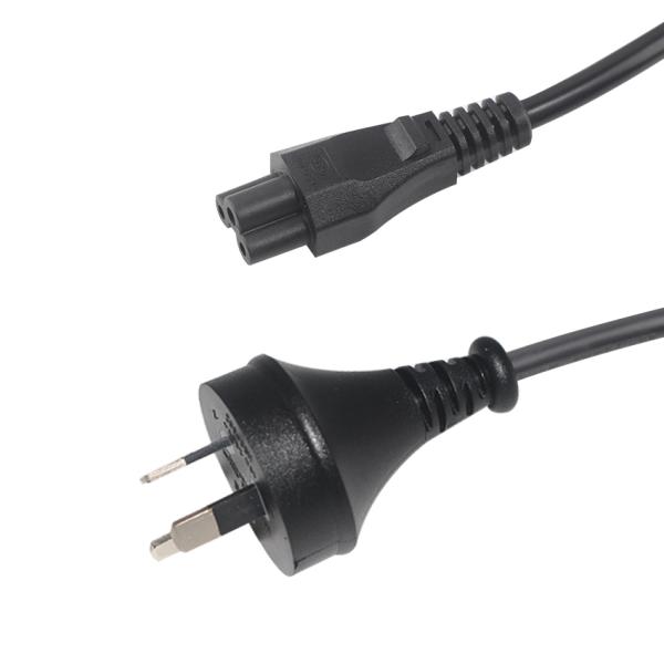AU Plug to IEC C5 Power Cord 3 Core 1.8M 240V 2.5A