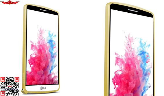 Hot Selling Hippocampal Buckle Metal Bumper For LG G3 Aluminum Material Multi Colors