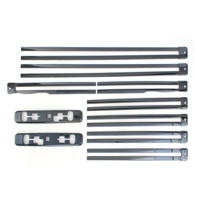 Stainless Steel Decorative Rail Trims for Toyota Alphard Vellfire2024 Interior Kits