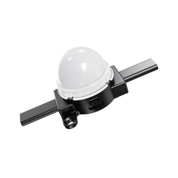 IP67 Waterproof  80mm RGB Controllable LED Pixel Point Light Bayer LED Beads German PC Material for Building Exterior Wall Lighting Projects