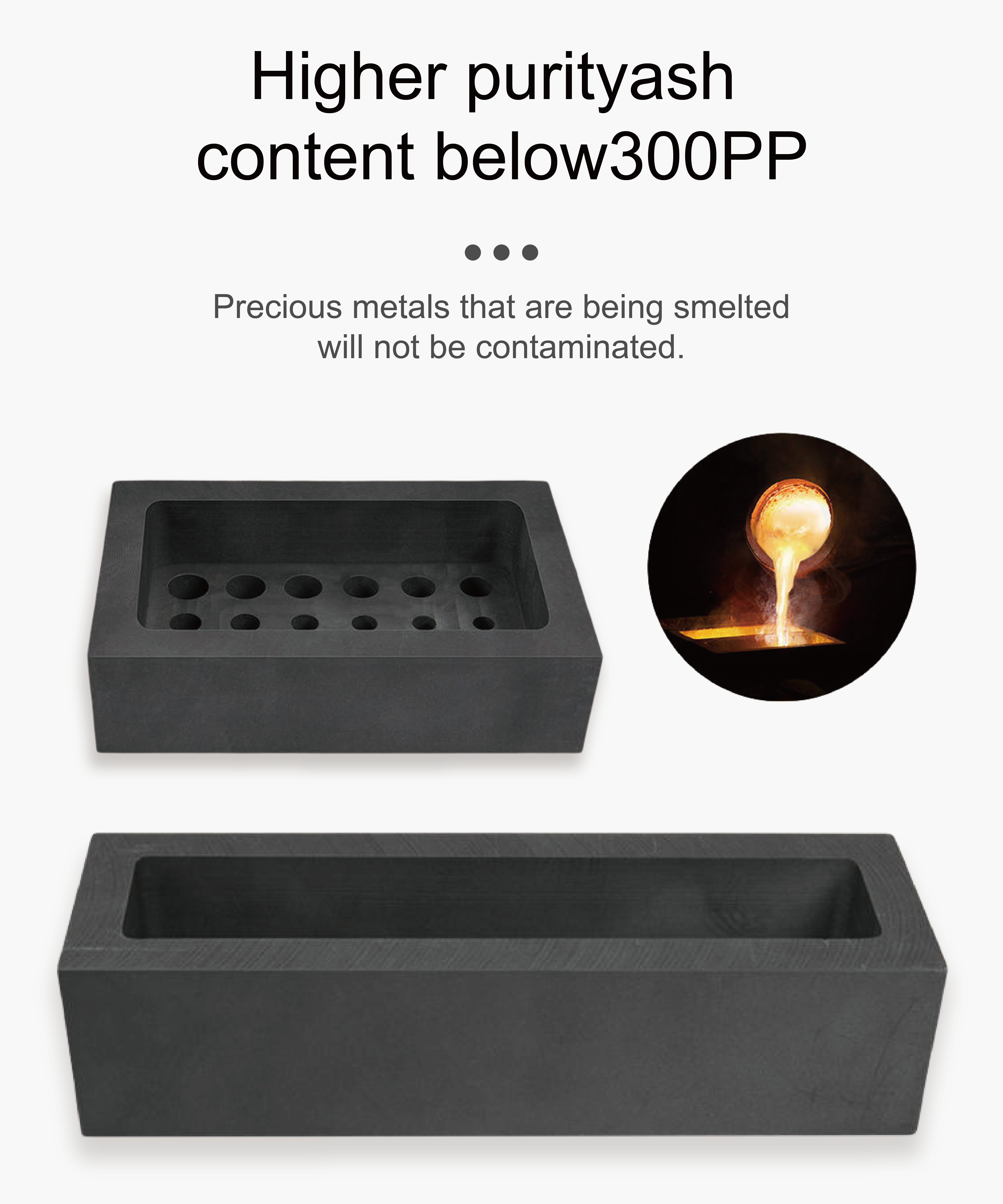 High Purity Graphite Ingot Mold | Anti-Oxidation & Anti-Abrasion | Customizable with Drawings