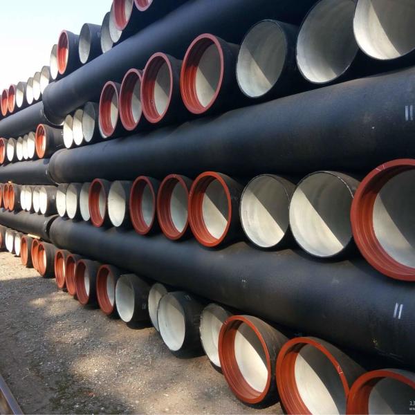 ISO2531 Cement Lined Cast Iron Pipe K9 For Potable Water Supply