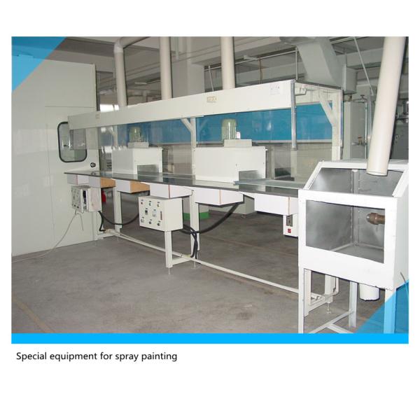 8KW Spray Painting Equipments Suspension Conveying Golf Head Spray Line