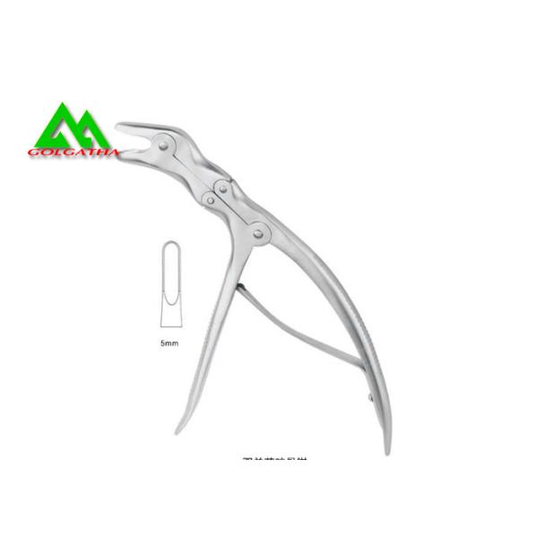 Stainless Steel Orthopedic Surgical Instruments Bone Rongeur Forceps Double Action