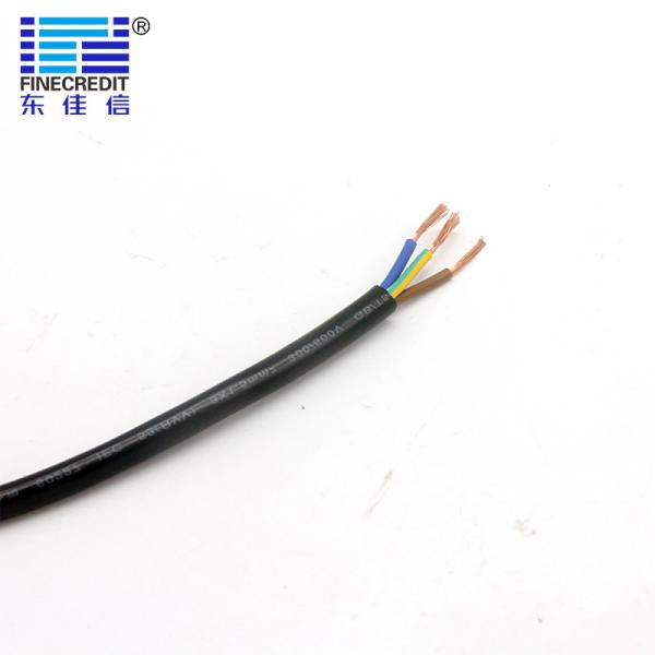 3 Core 2.5mm2 Industrial Flexible Cable PVC Insulated For Household
