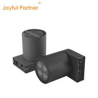 Lampes murales extérieures en aluminium coulé IP65 Conception de cylindre avec verre trempé