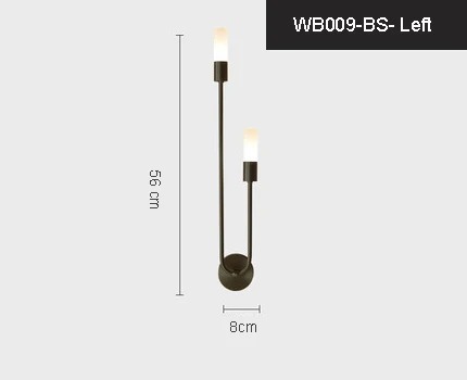 Luxury Wall Lamp Bedside Background Lamp Home Decoration Modern Led strip Crystal mirror headlights(WH-MR-84)