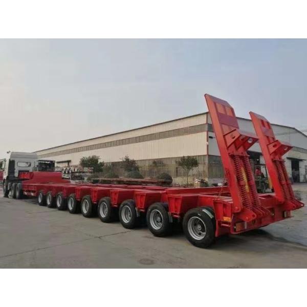 Customized 16500*2550*3580mm Flatbed Semi Trailer for Heavy-Duty Transportation