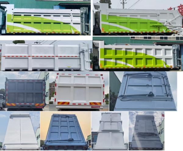 Sludge Transporting Tipper Dump Truck Commercial With ABS Dongke Knorr Bremse Vehicle Braking System
