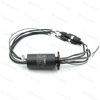 Rotary Joints Hiscience Slip Rings -20℃~+80℃ For Automated Warehousing Systems Pipeline Inspection Tools