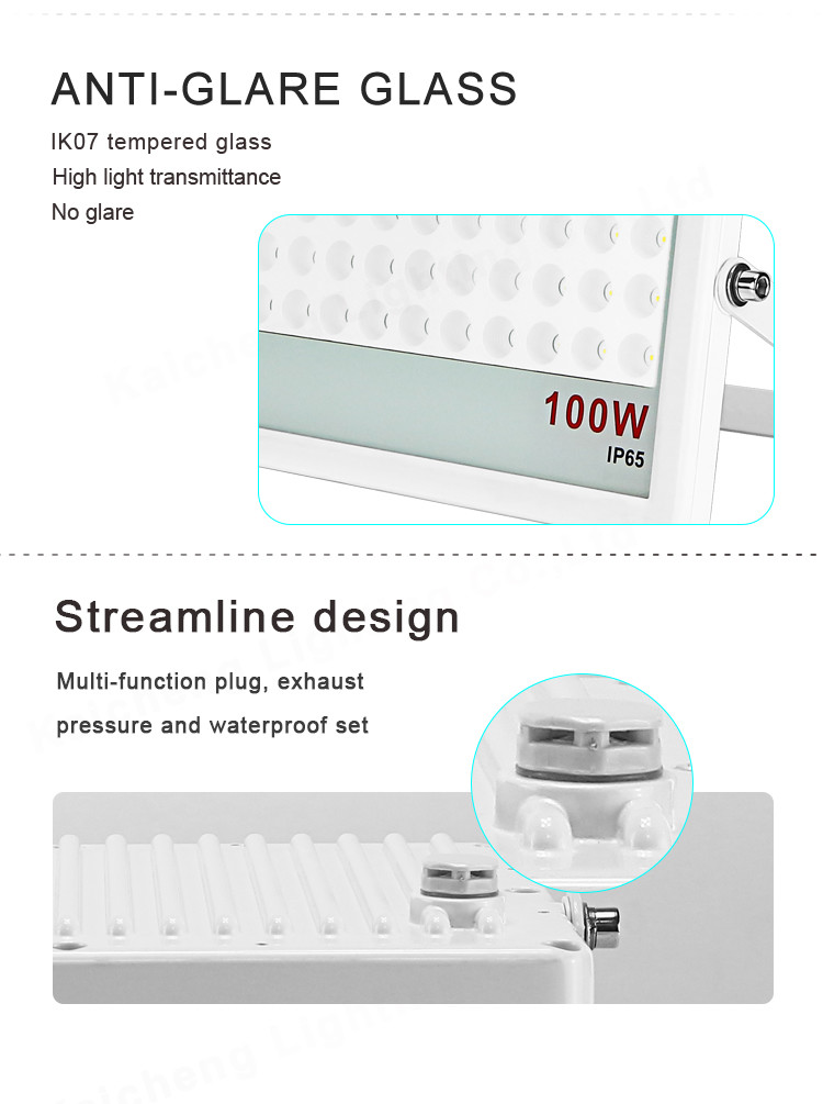 Прожектор светов потока 10w СИД RGB стадиона на открытом воздухе 20w 100w холодный белый