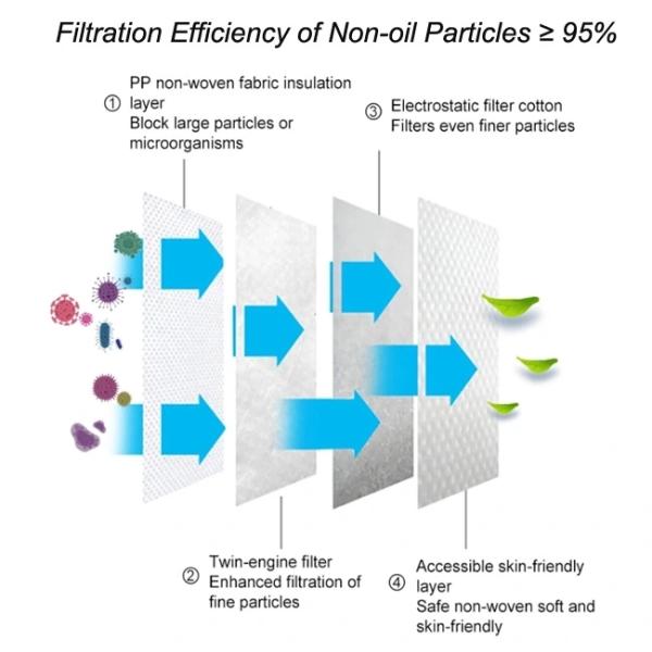 BFE95 FFP2 Disposable Particulate Respirator With Valve