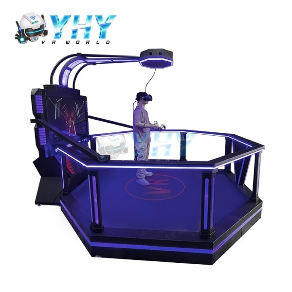 Future Technology Vr Space Walking Platform 9d Vr Simulator Arcade Game Machine for Sale