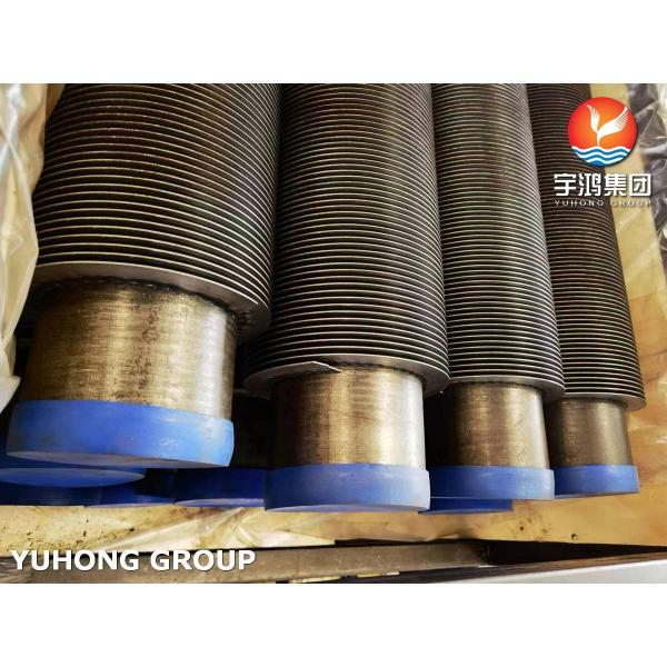 ASTM A106 GR.B Carbon Steel Seamless Pipe Solid Fin tube For Furnace