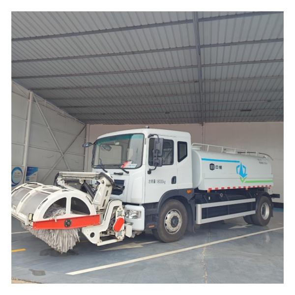 Автомобиль для уборки 18T Электрический городской дорожный автомобиль для уборки дорог высокое давление