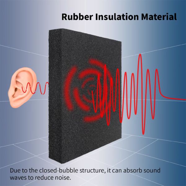 B1 B2 Insulation Rubber Foam Sheet Rolls Pipe For Cooling Equipment Suound Proof