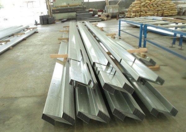 20kW CZ Steel Purlin Roll Forming Machine With CW Flange Punching