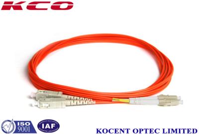 1.0m Sc Lc Patch Cord Muti Mode DX 1.0m 2.0m Length 62.5/125 Cores