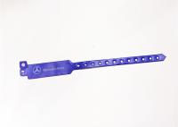 Impresión personalizada RFID Pulsera de PVC 13.56MHz de uso único Pulsera de identificación del paciente del hospital