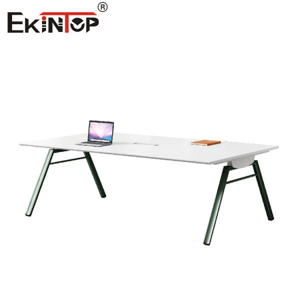 Oficina moderna Mesa de conferencias Mesa de reuniones Espacio de oficina personalizable